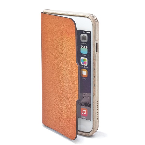 Maple & leather iPhone 6 case