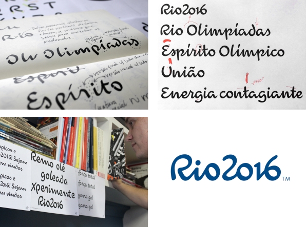 Rio 2016 font development